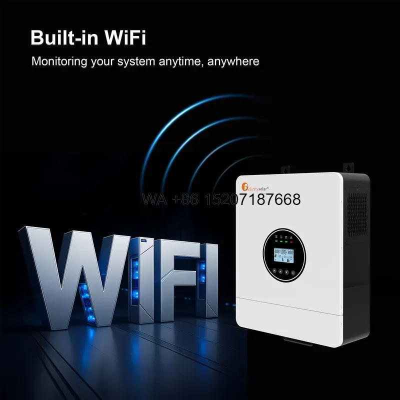 Wmwmnu для Felicitysolar 6000W – обзор и цена Off Grid Solar Inverter 48V 6000W