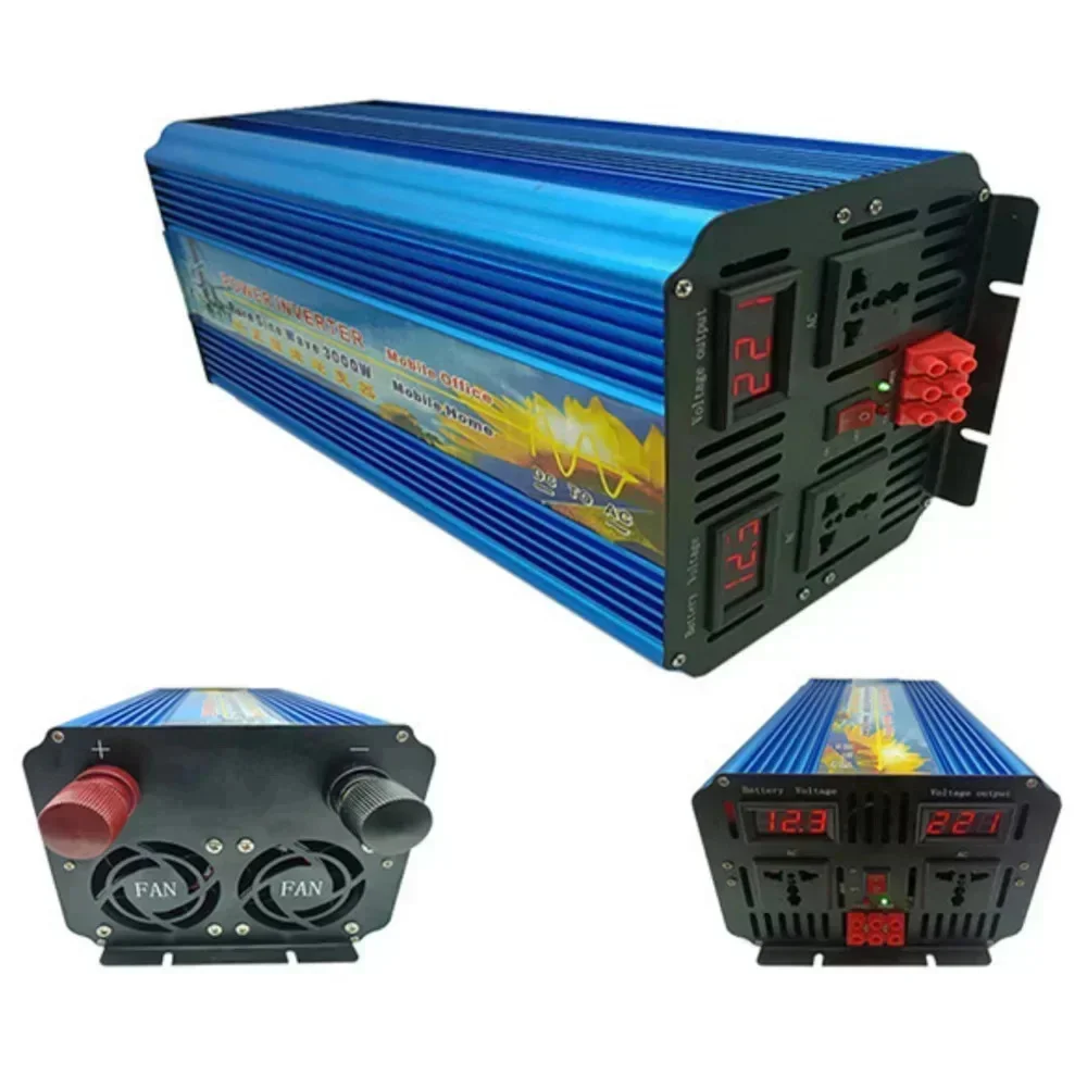 5000 Вт, 12 В, 24 В, 36 В, 48  – обзор и цена Pure Sine Wave Inverter 5000W 48V 220V