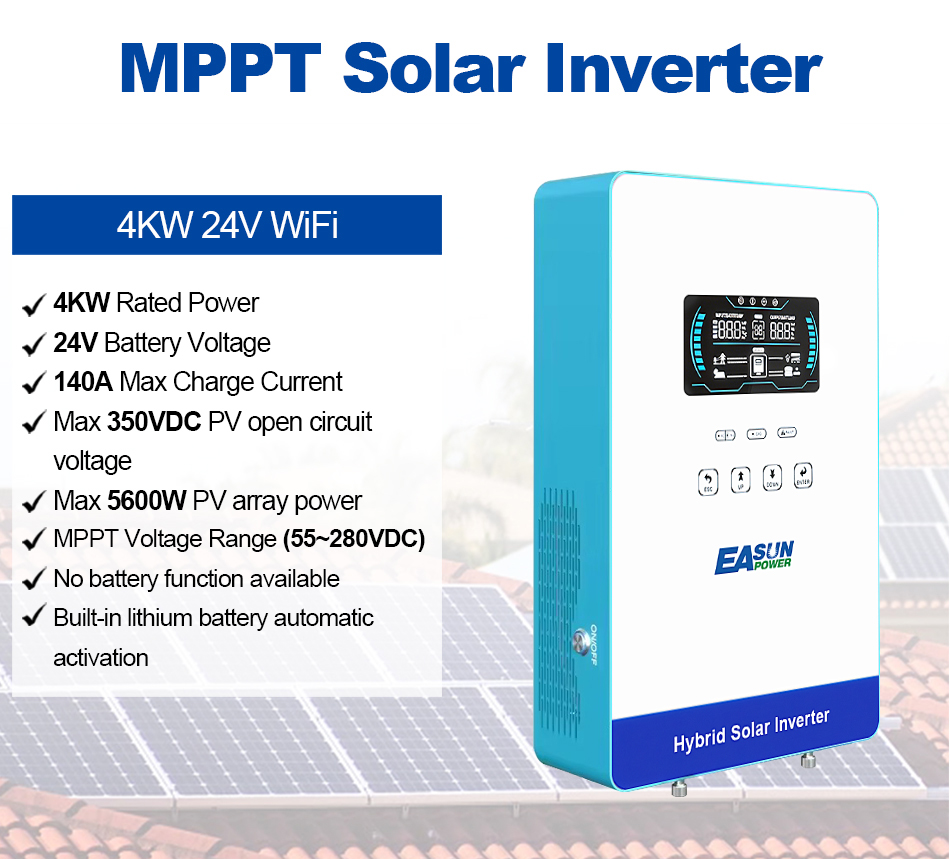 EASUN POWER 4 кВт 120В Автоном – обзор и цена Grid Tie Inverter Limiter 2000W