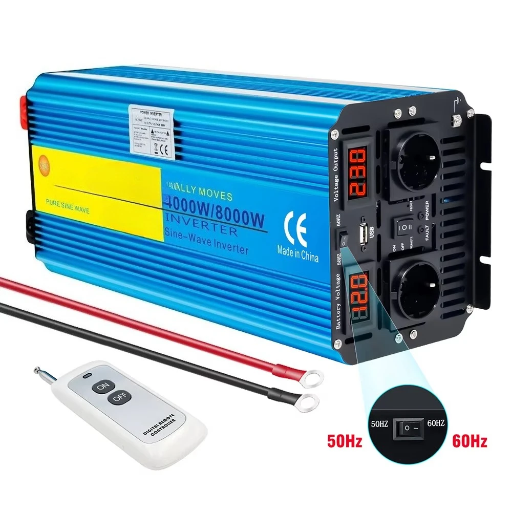 Солнечный инвертор-генератор с – обзор и цена Off Grid Solar Inverter 48V 6000W